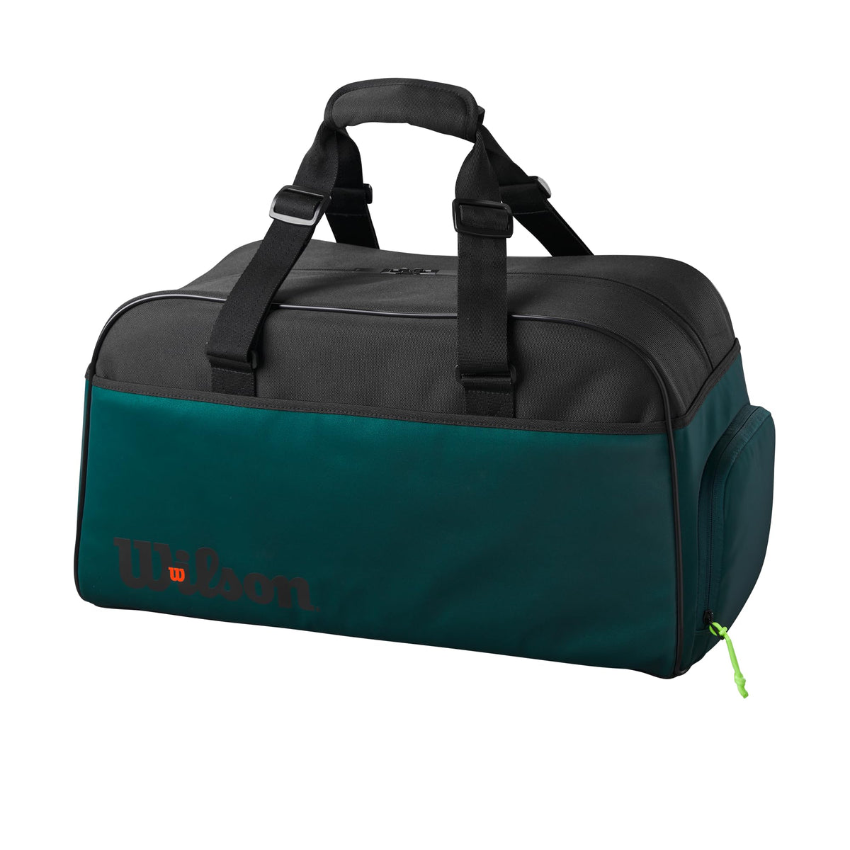 Wilson Blade V9 Super Tour Small Tennis Duffel Bag, Green/Black - main view