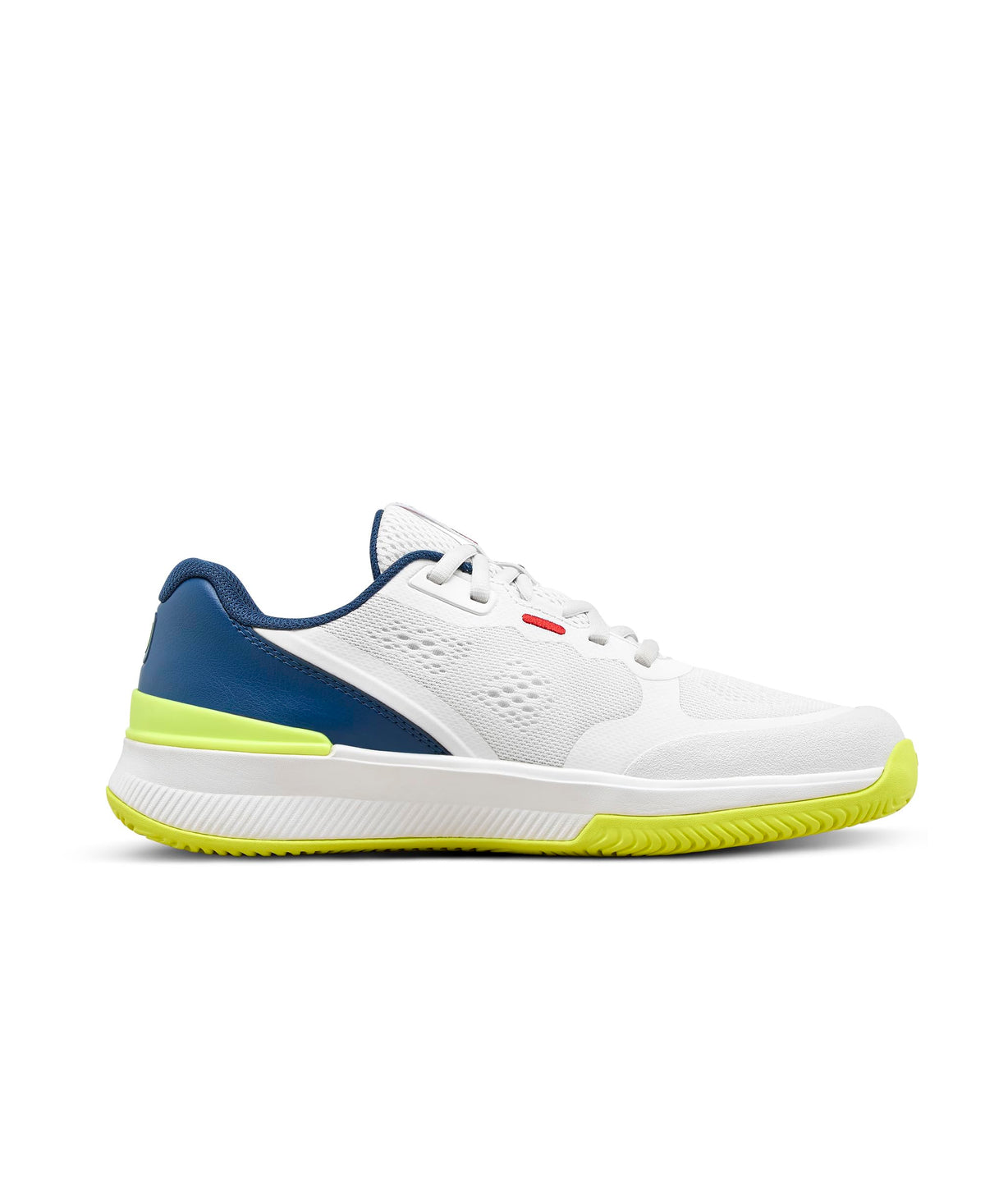 Wilson Intrigue Pro Junior Tennis Shoes, Snow White/Snow White/Ensign Blue - alternate view 1