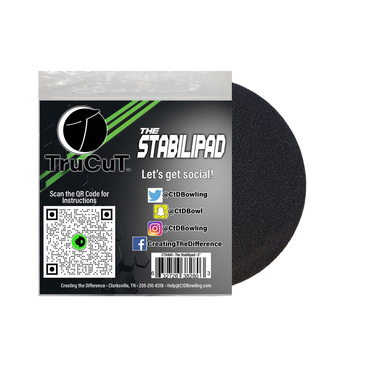 TruCut Stabilipad Flexible Foam Interface Pad More Control Sanding 5 inch - view 1