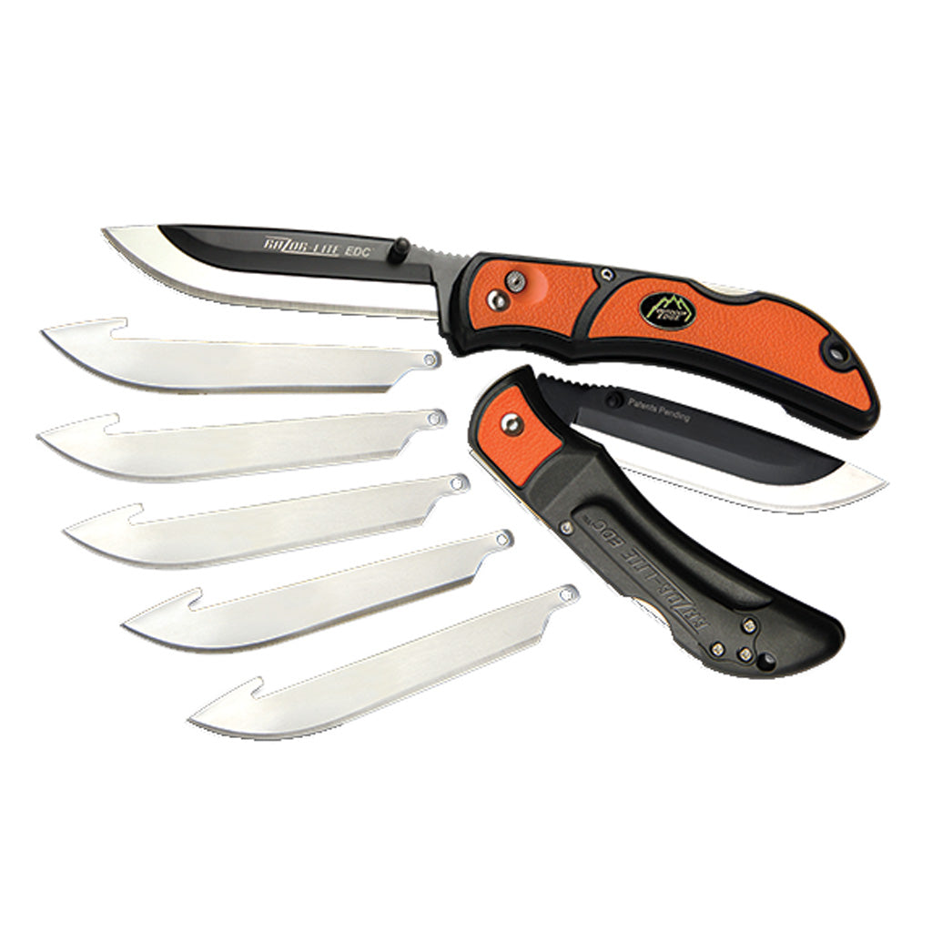 Outdoor Edge Razor-Lite EDC Knife in Orange - Front View