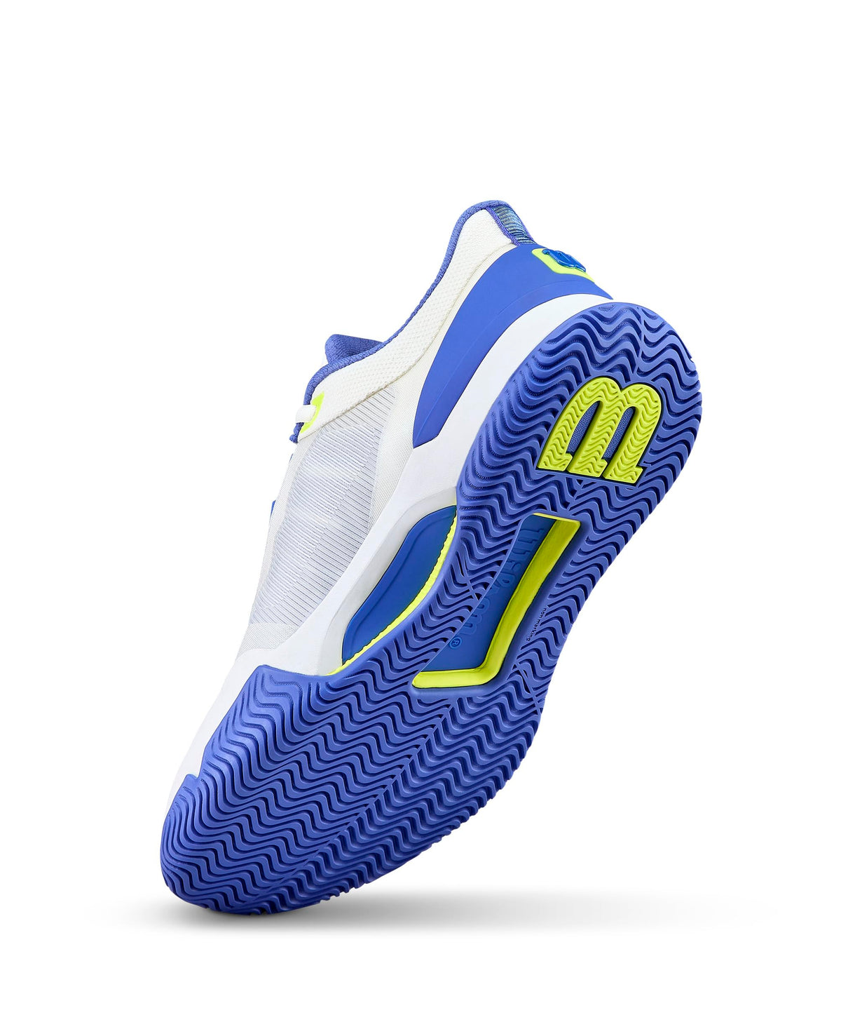 Wilson Intrigue Tour Womens Tennis Shoes, White/Amparo Blue/Safety Yellow, Size 11 - alternate view 5