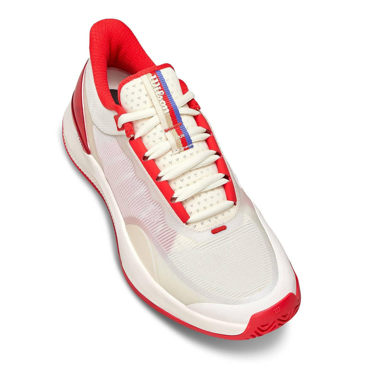 Wilson Intrigue Tour US Open Womens Tennis Shoes, Tofu/Infrared - alternate view 3