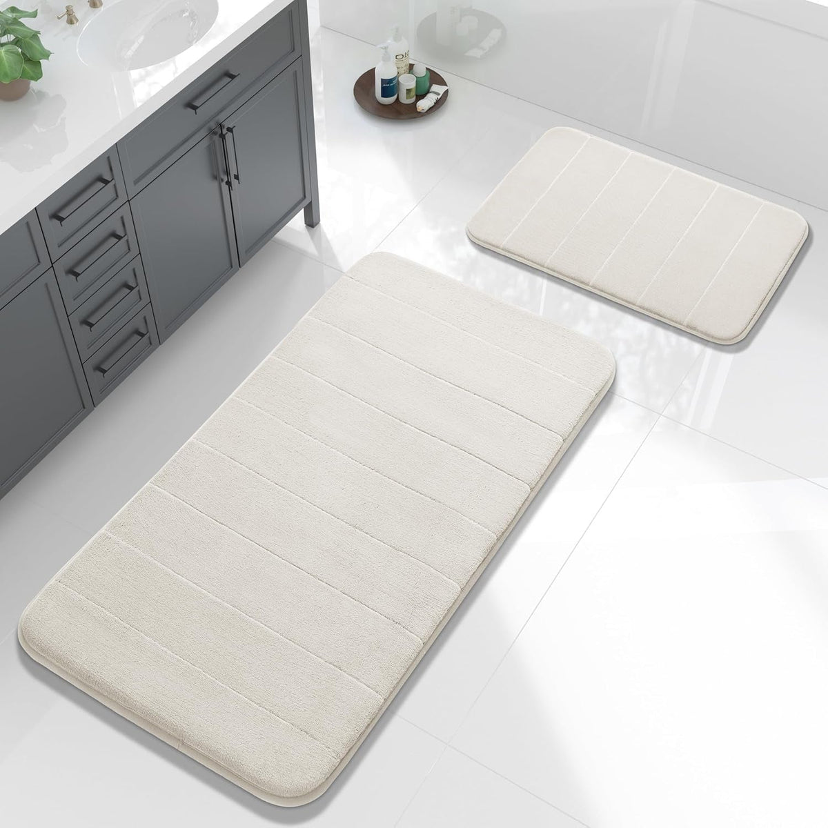 Bath Rug Set, 2-Piece Memory Foam Non-Slip - View 37