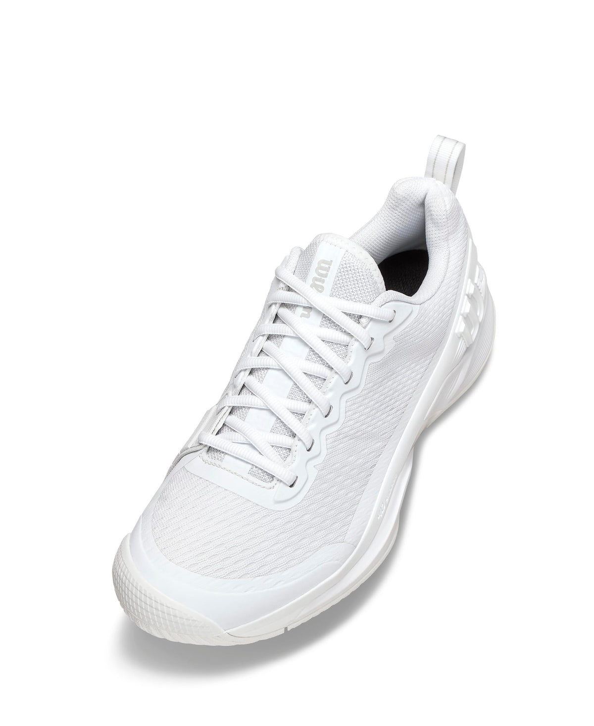 Wilson Rush Pro 4.5 Wide Toe Box Mens Tennis Shoes, White - alternate view 3