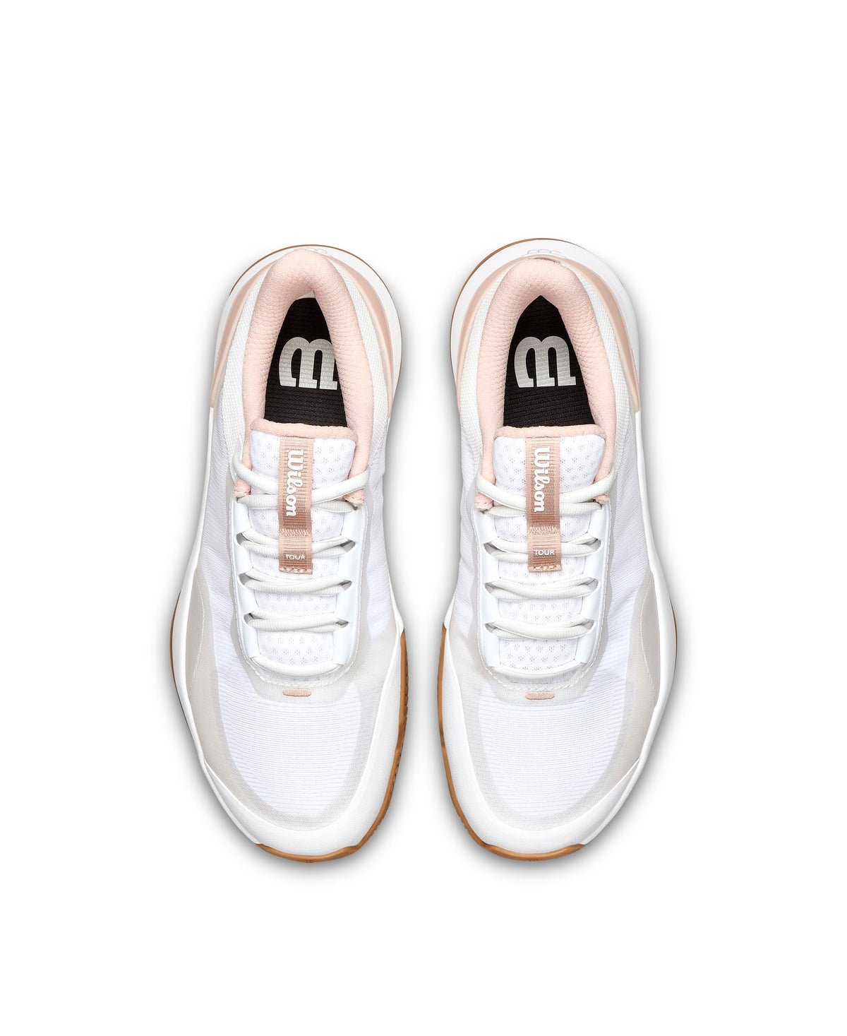 Wilson Intrigue Tour Womens Tennis Shoes, White/Cameo Rose/Gum - alternate view 7