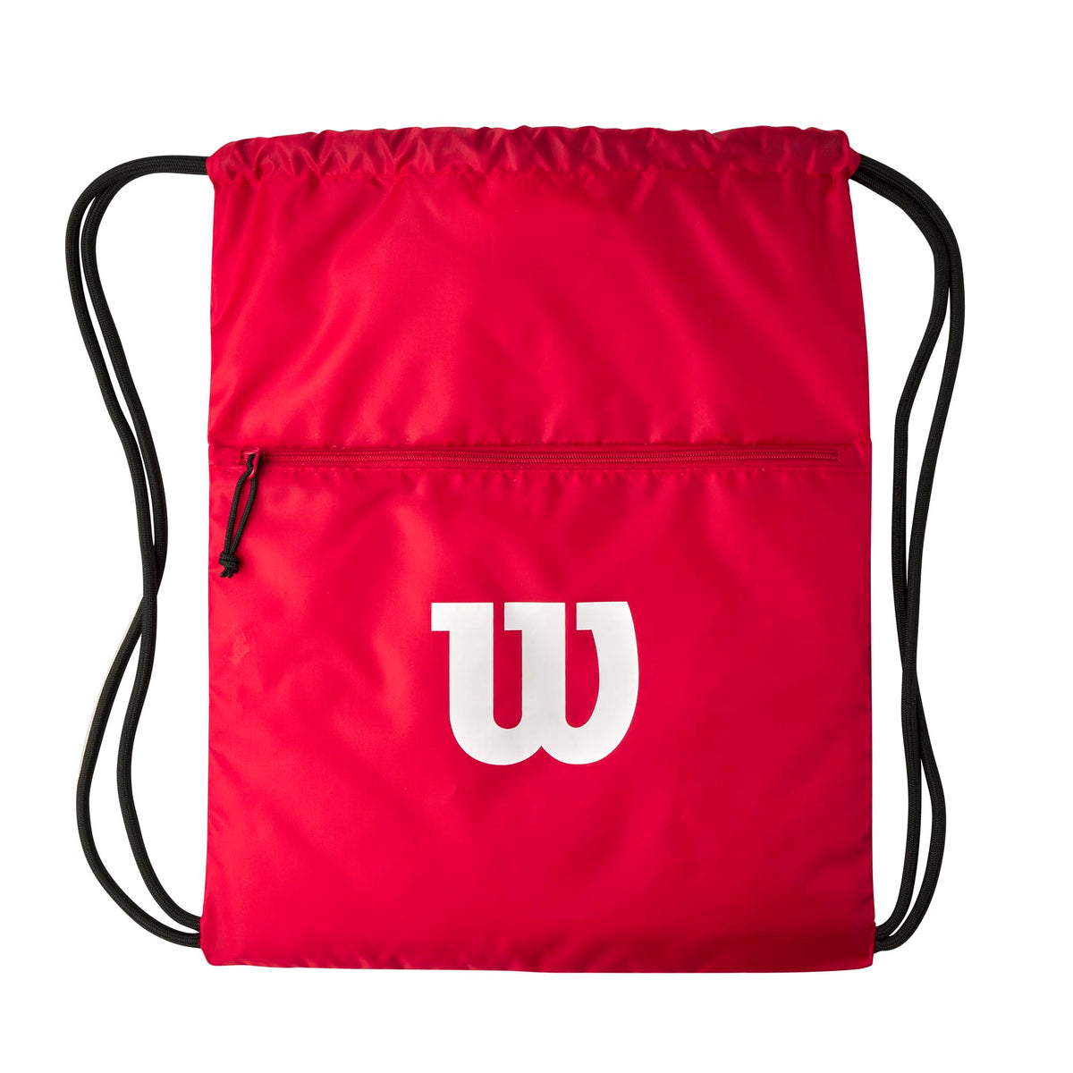 Wilson Pickleball Drawstring Bag, Red - main view