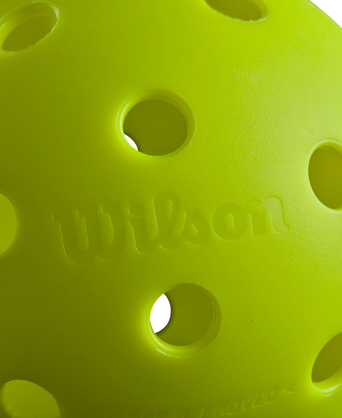 Wilson TRU 32 Pickleball Balls - 3 Pack, Yellow - detail