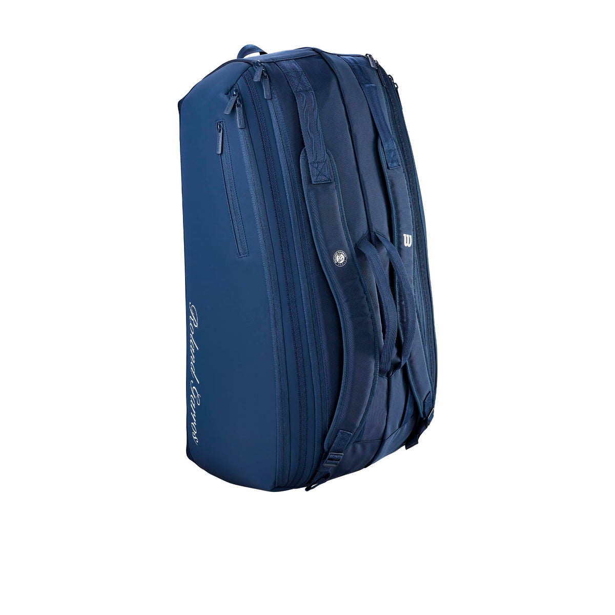 Wilson Roland Garros 2026 Session de Soirée Tennis Racket Bag, Holds 9 Rackets, Navy - alternate view 2