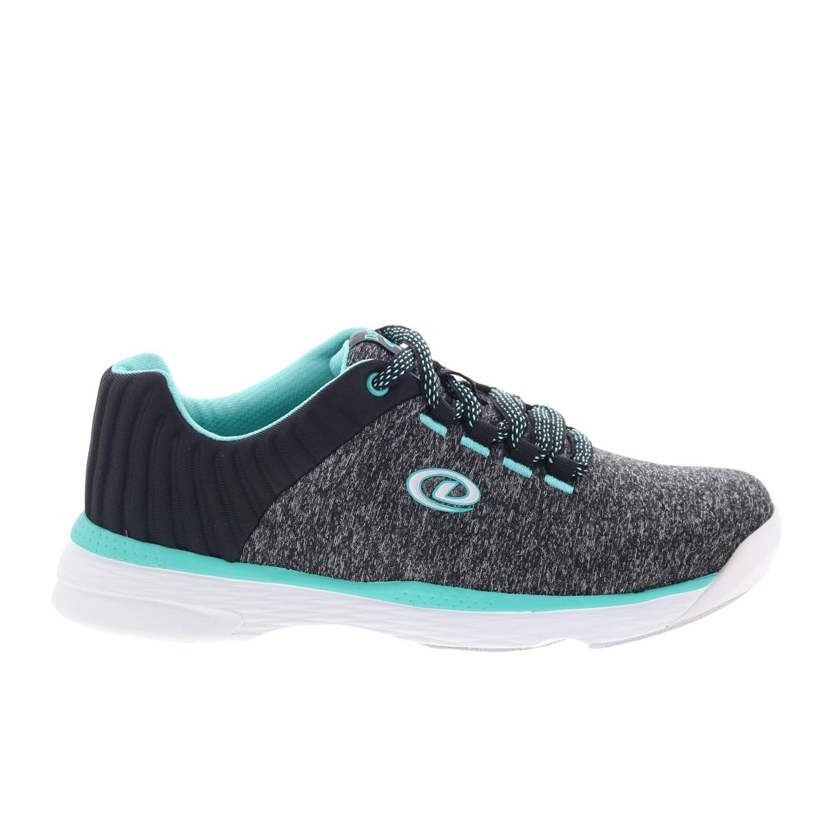 Dexter Womens Modern Bowling Shoes, Grey/Teal - view 2