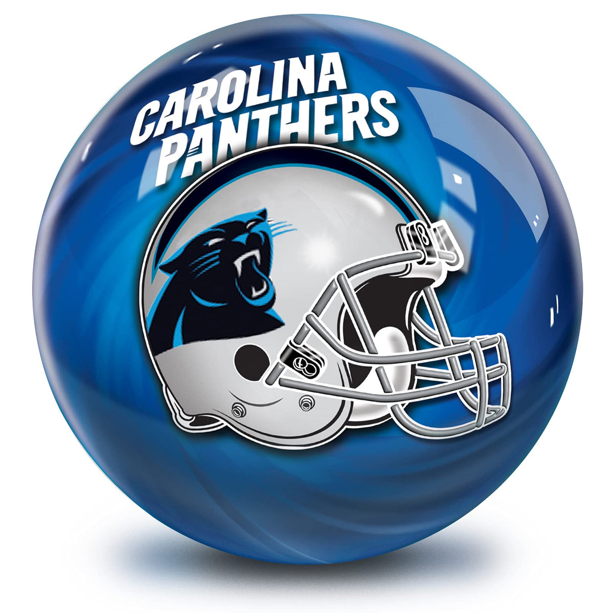KR Strikeforce Strikeforce Bowling Officially Licensed NFL Carolina Panthers Undrilled Bowling Ball (12) - view 2
