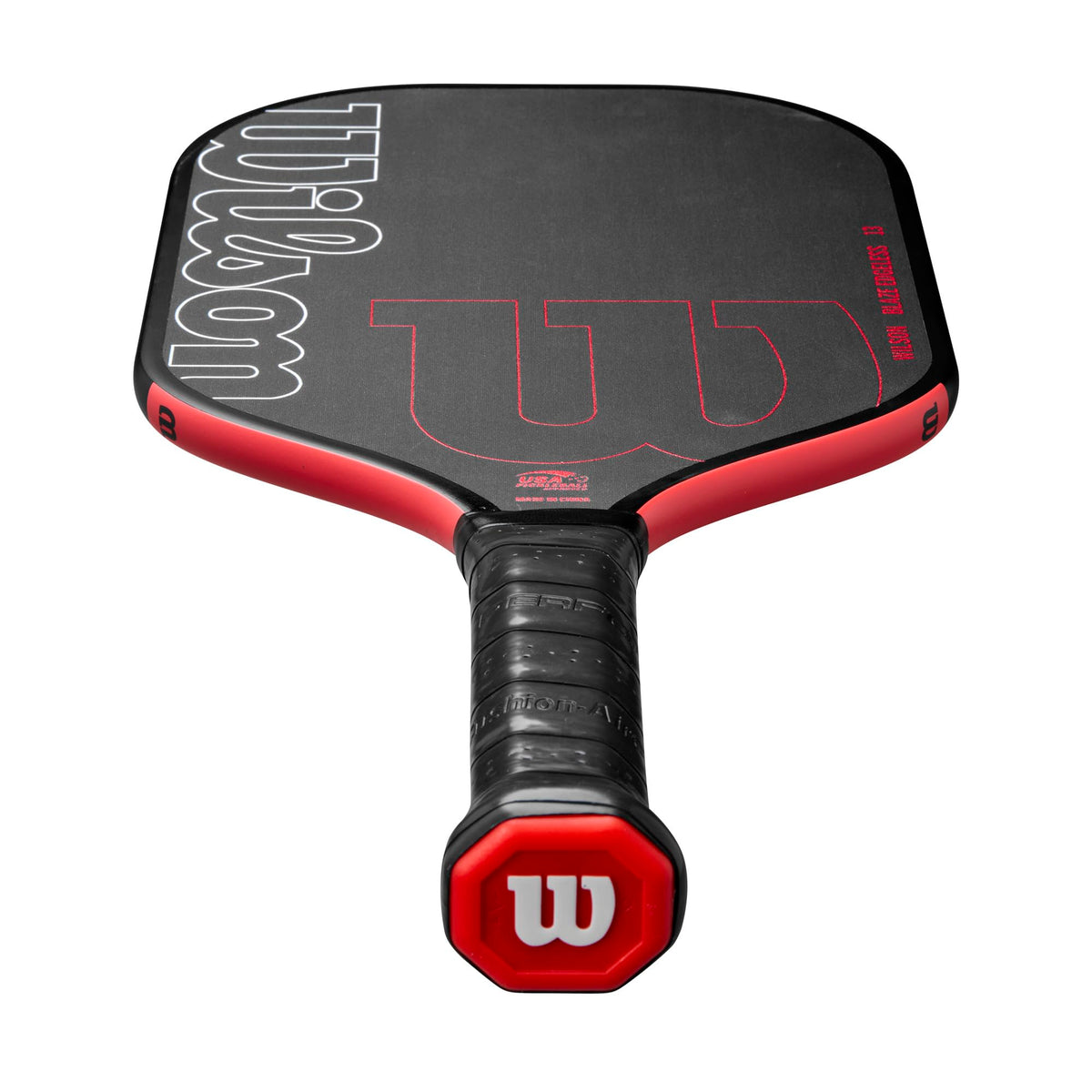 Wilson Blaze Edgeless 13 Pickleball Paddle, Black/Red - alternate view 3