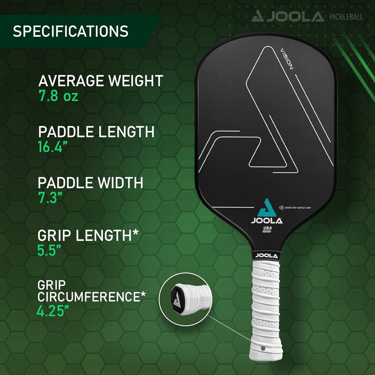 JOOLA Vision CGS 16mm Pickleball Paddle product image