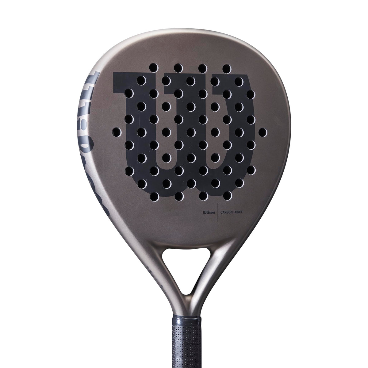Wilson Carbon Force Pro Padel Racket, Grey/Black - alternate view 4