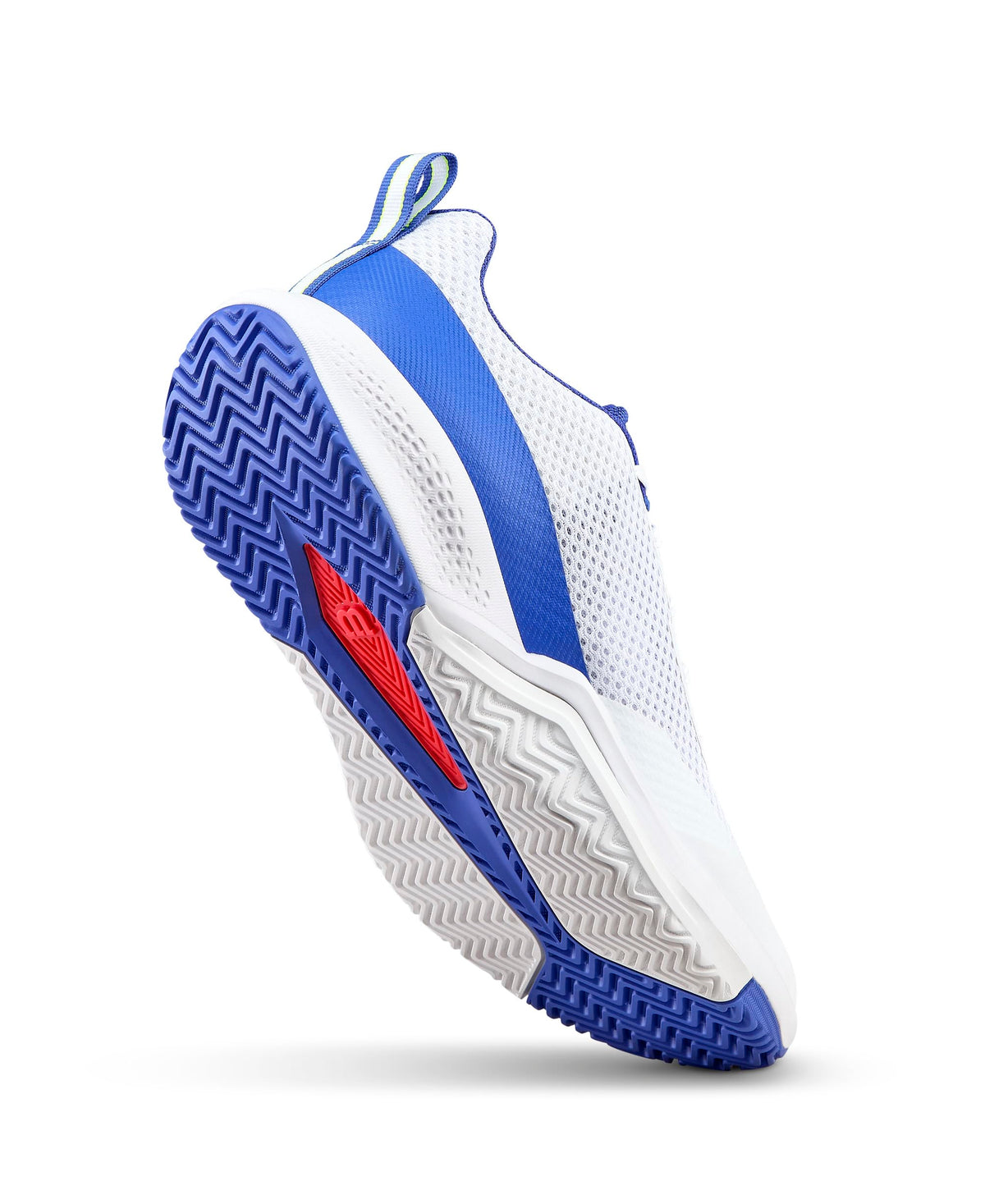 Wilson Rush Pro Lite Mens Tennis Shoes, White/Amparo Blue/Safety Yellow - alternate view 3
