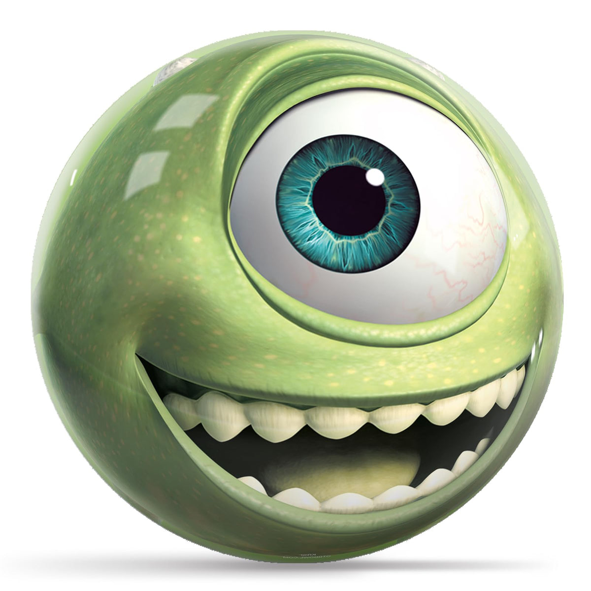KR Strikeforce Disney Monsters Inc Mike Wazowski Undrilled Bowling Ball (6, Pounds) - view 2