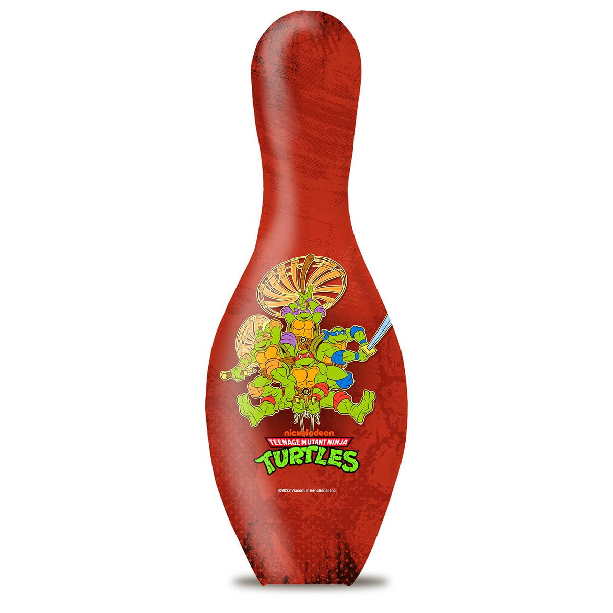 On The Ball Bowling Teenage Mutant Ninja Turtles Official Size & Weight Bowling Pins (Raphael) - view 2