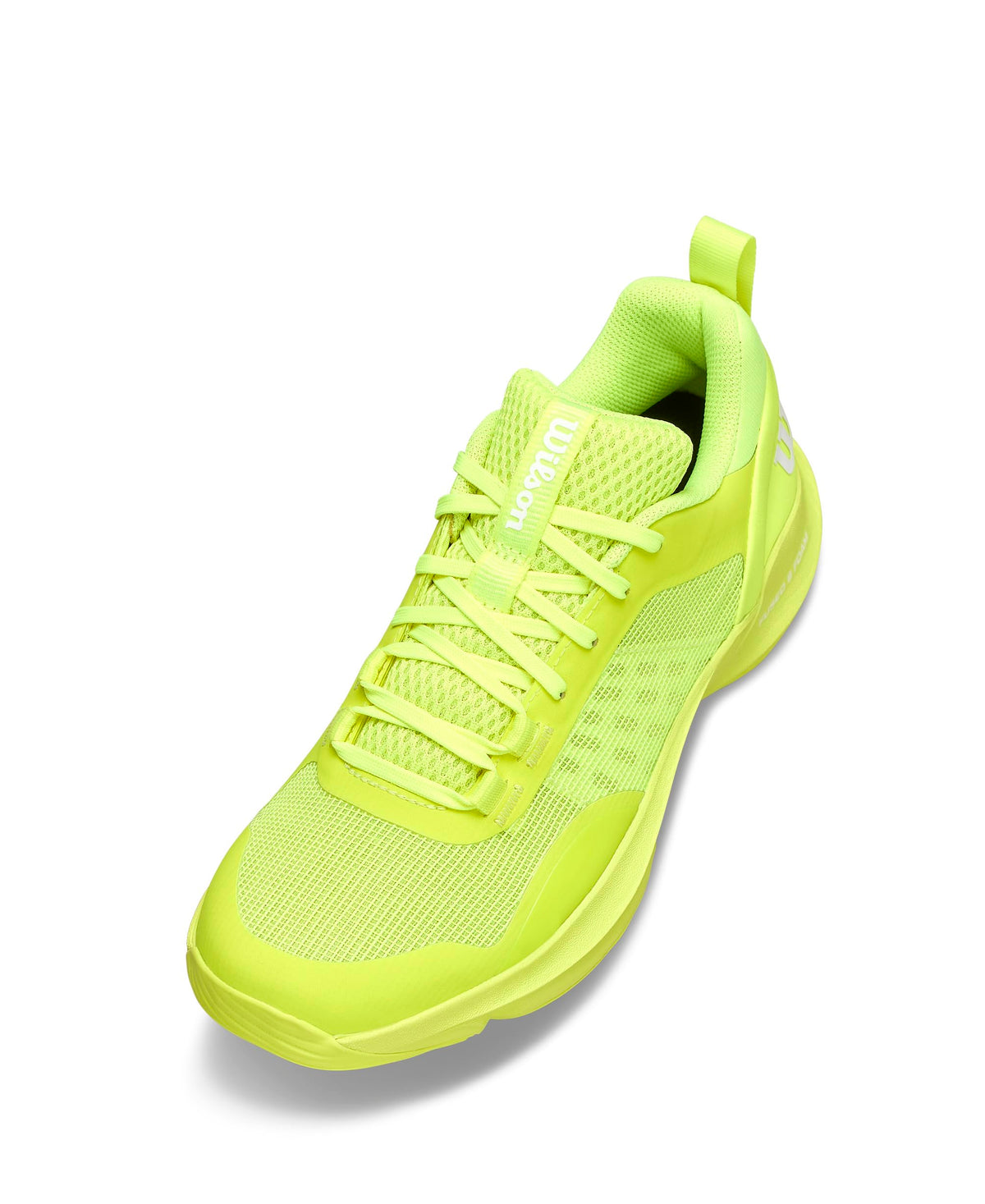 Wilson Hurakn Pro V2 Womens Padel Shoes, Safety Yellow/White, Size 10 - alternate view 2