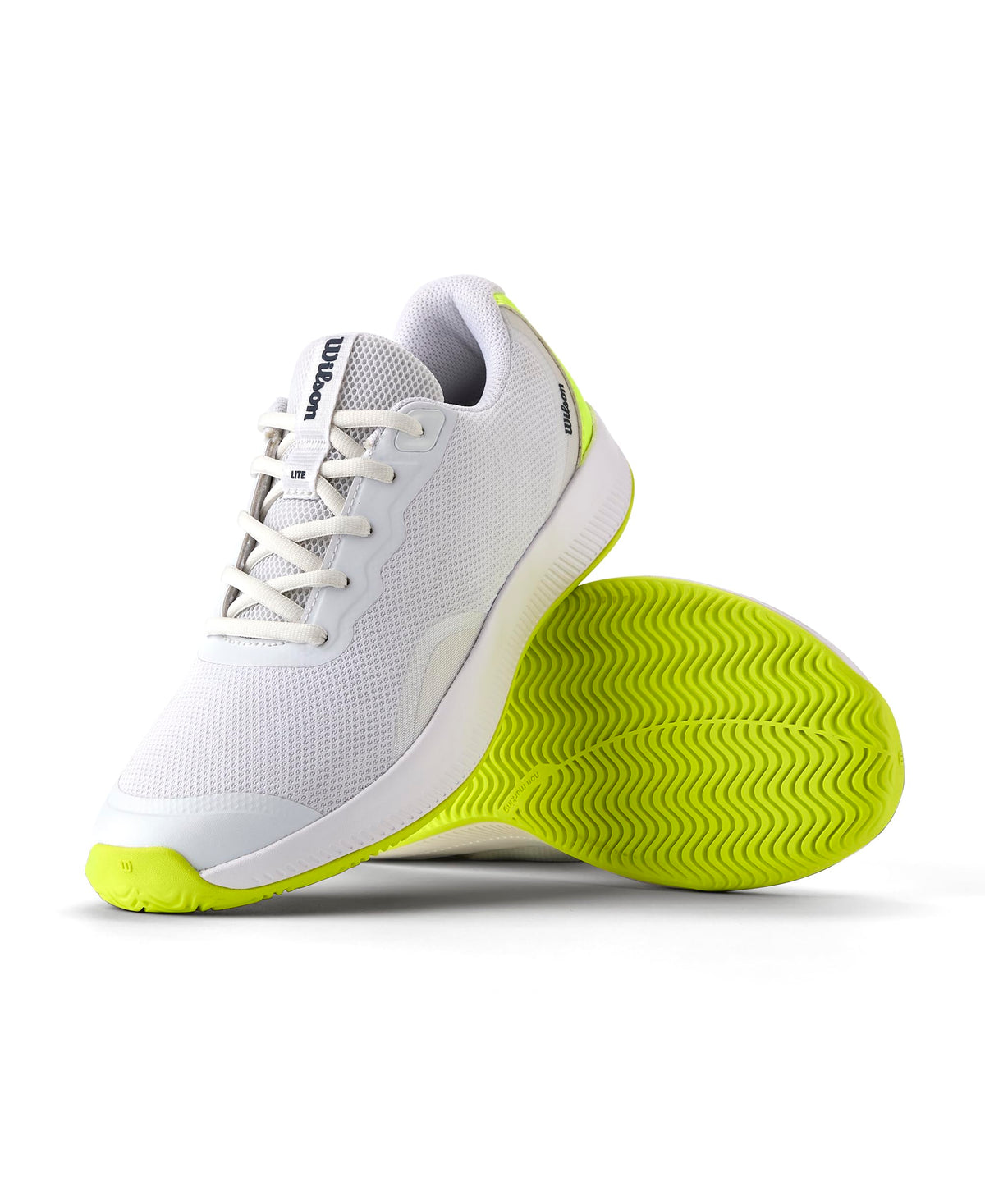 Wilson Intrigue Lite Womens Tennis Shoes, White/Safety Yellow/Navy Blazer - alternate view 8