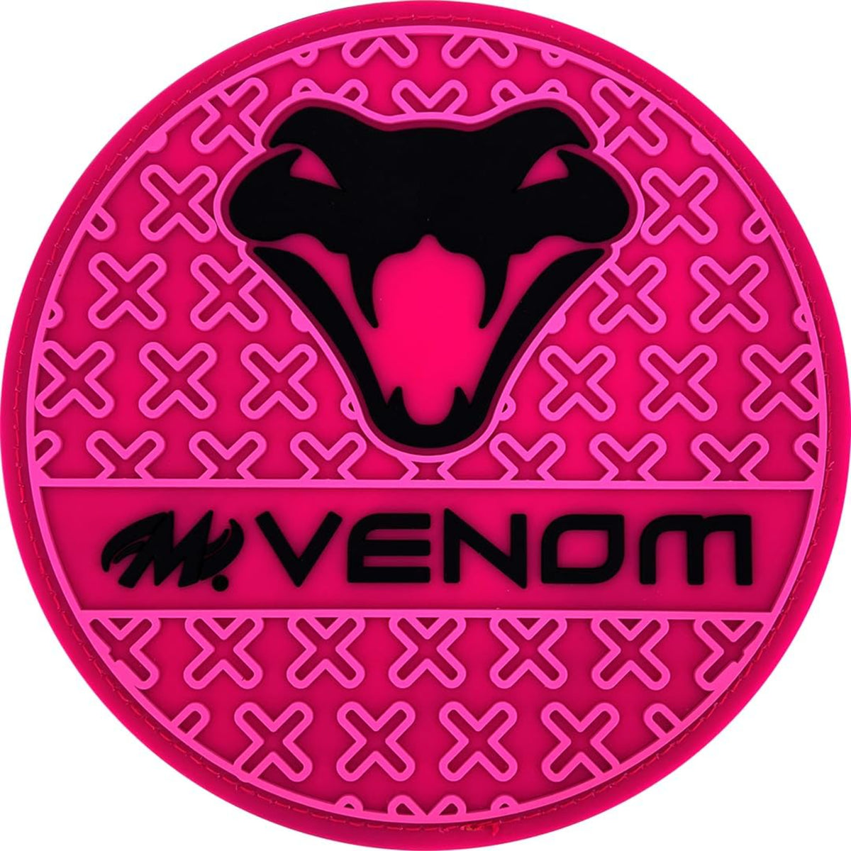 MOTIV Grip Disk Shammy Hyper Venom Pink Bowling Ball Towel