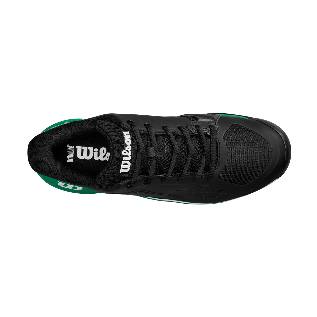 Wilson Rush Pro Ace Clay Mens Tennis Shoes, Black/Bosphorus - alternate view 6