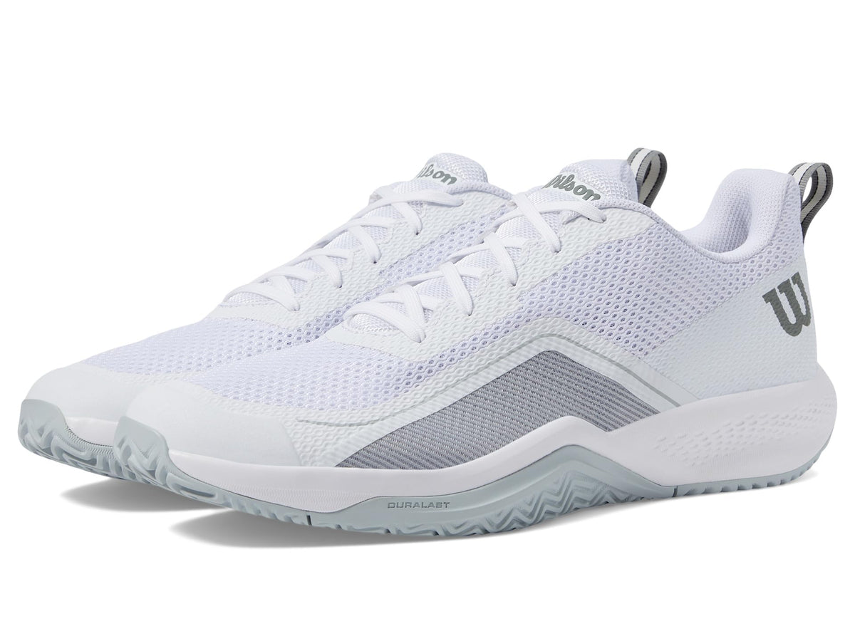 Wilson Rush Pro Lite Mens Tennis Shoes, White/Pearl Blue - main view