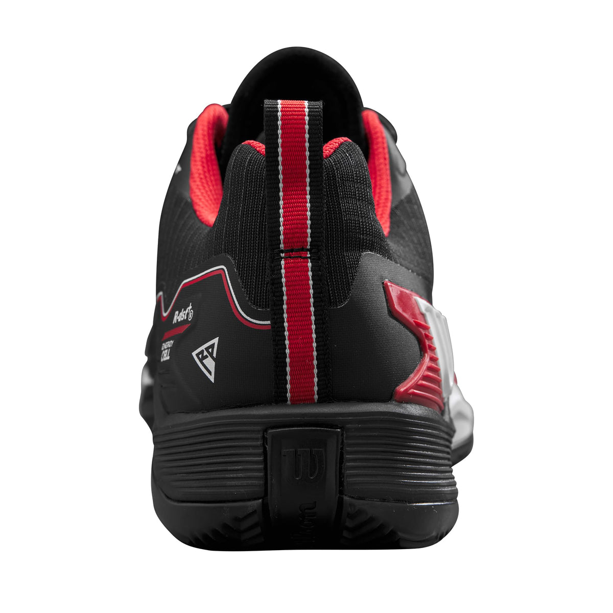 Wilson Rush Pro 4.5 Clay Mens Tennis Shoes, Black/Infrared/White - alternate view 5