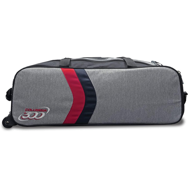 Columbia 300 Boss Triple 3 Ball Tote Red Bowling Bag
