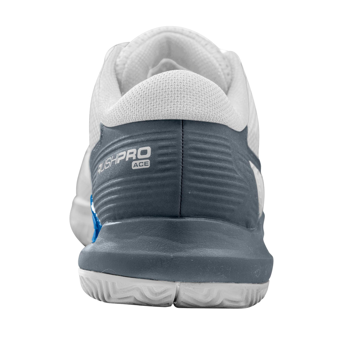 Wilson Rush Pro Ace Pickler Mens Pickleball Shoes, White/Stormy Weather - alternate view 4