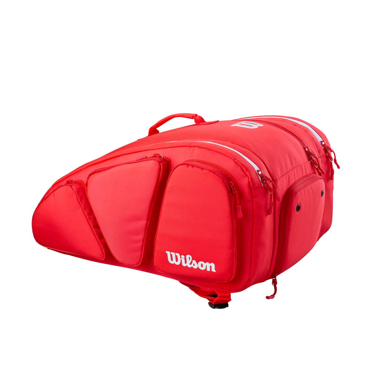 Wilson Super Tour Pickleball Backpack, Red - view 2