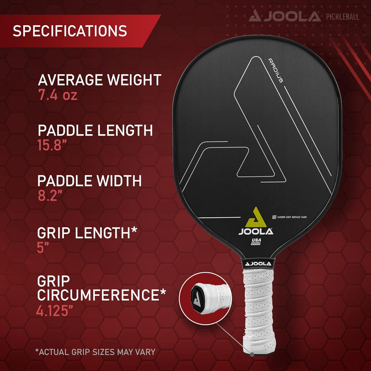 JOOLA Radius CGS 14 Pickleball Paddle product image