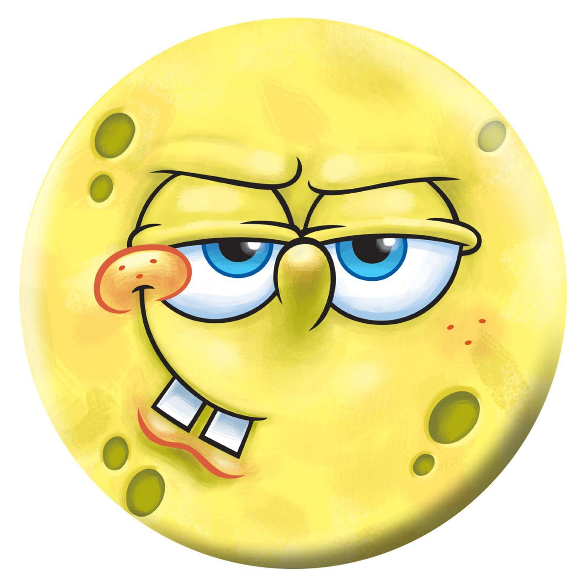 On The Ball Bowling Spongebob Face USBC Approved Bowling Ball (6), Multi - view 2