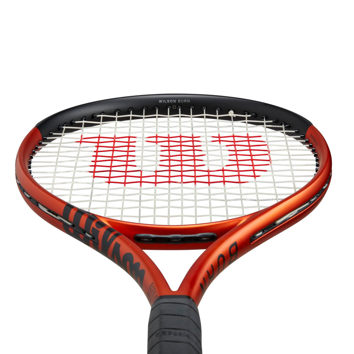 Wilson Burn 100 V5 Tennis Racket, Unstrung, Orange - alternate view 4