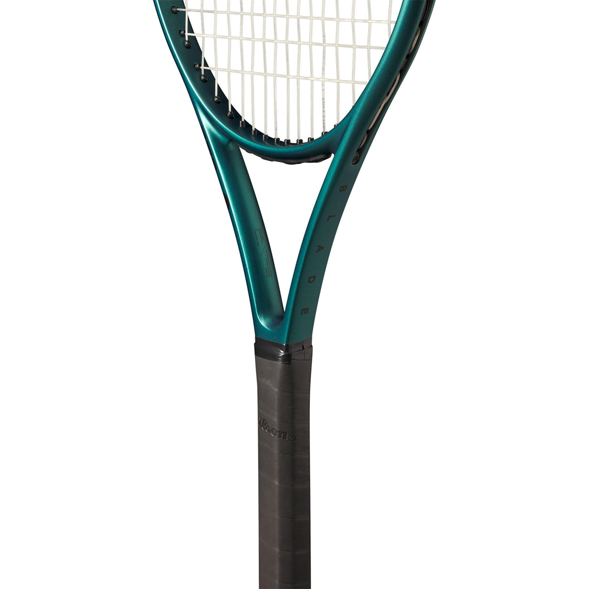 Wilson Blade 26 V9 Junior Tennis Racket, Strung, Emerald Green - alternate view 3