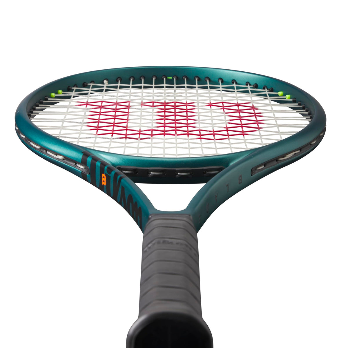 Wilson Blade 100 V9 Tennis Racket Unstrung, 100 sq in, Emerald Green - view 4