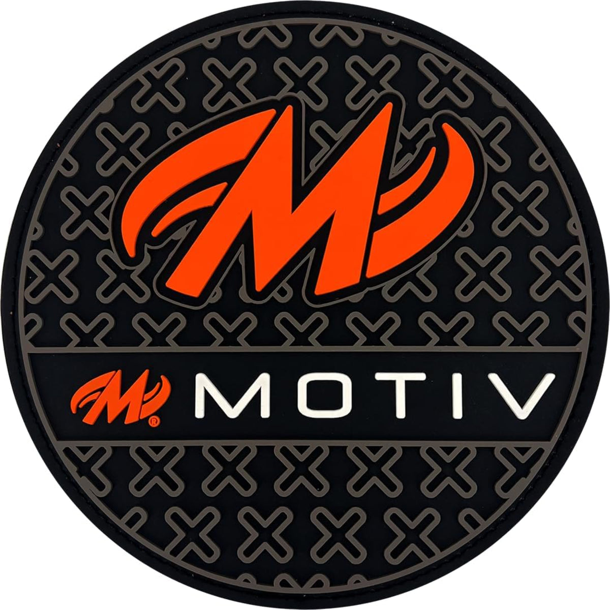 MOTIV Grip Disk Shammy Black Orange Bowling Ball Oil Remover