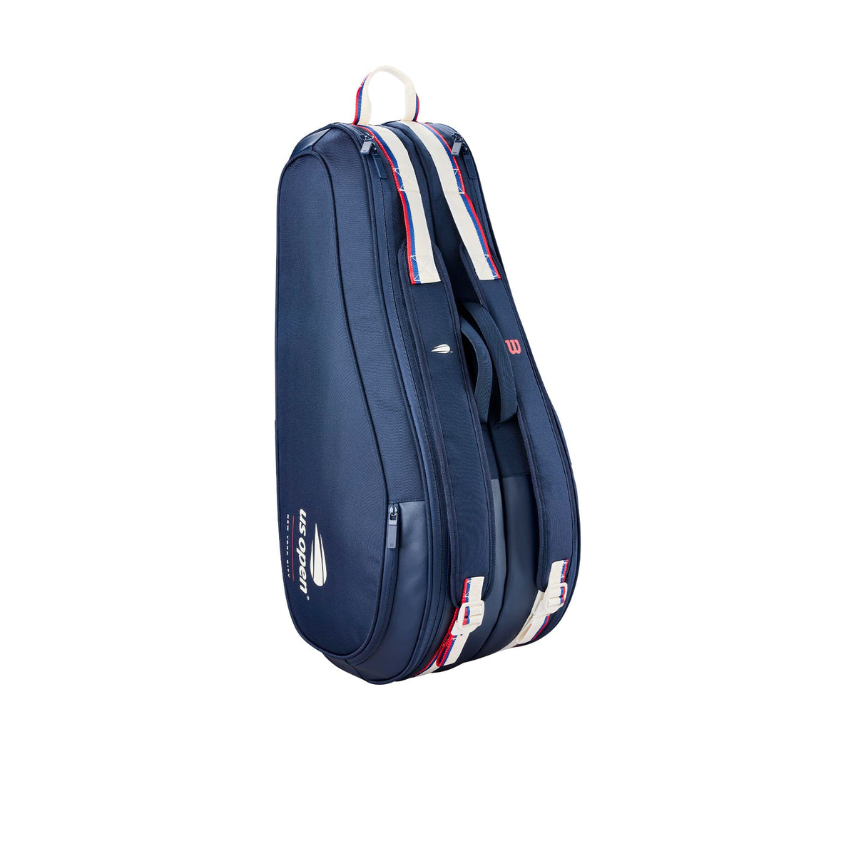 Wilson US Open 2026 Tour 6 Pack Tennis Racket Bag, White/Navy - alternate view 2