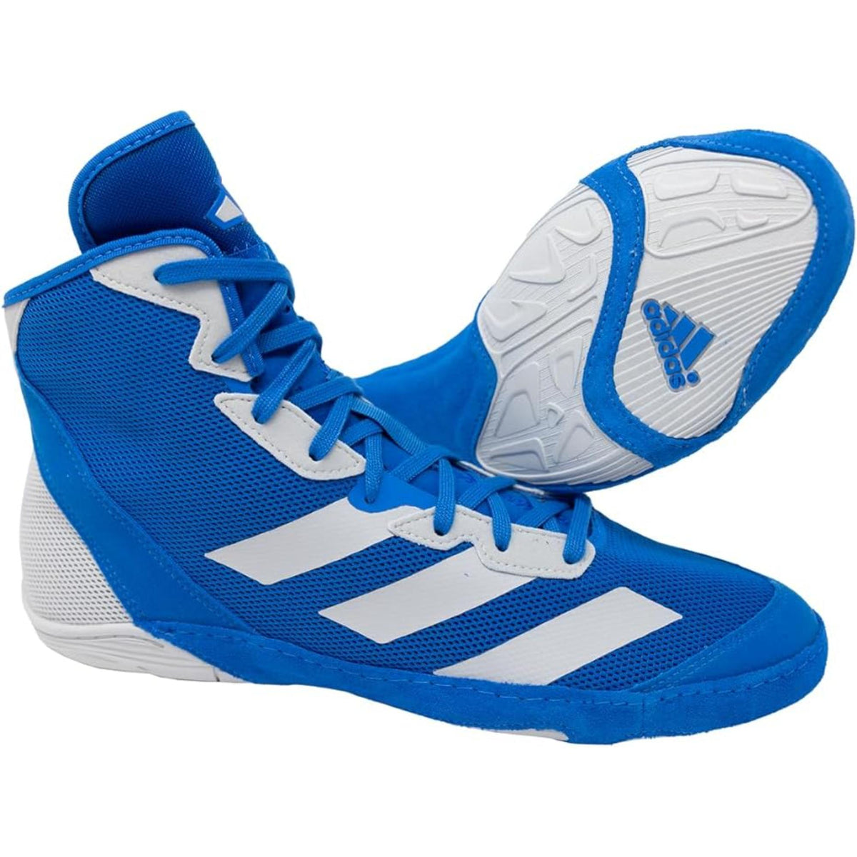 adidas Adizero Wrestling Shoes - Bright Royal-Light Grey / M6 / W7.5 adidas Adizero Wrestling Shoes - Bright Royal-Light Grey / M6 / W7.5
