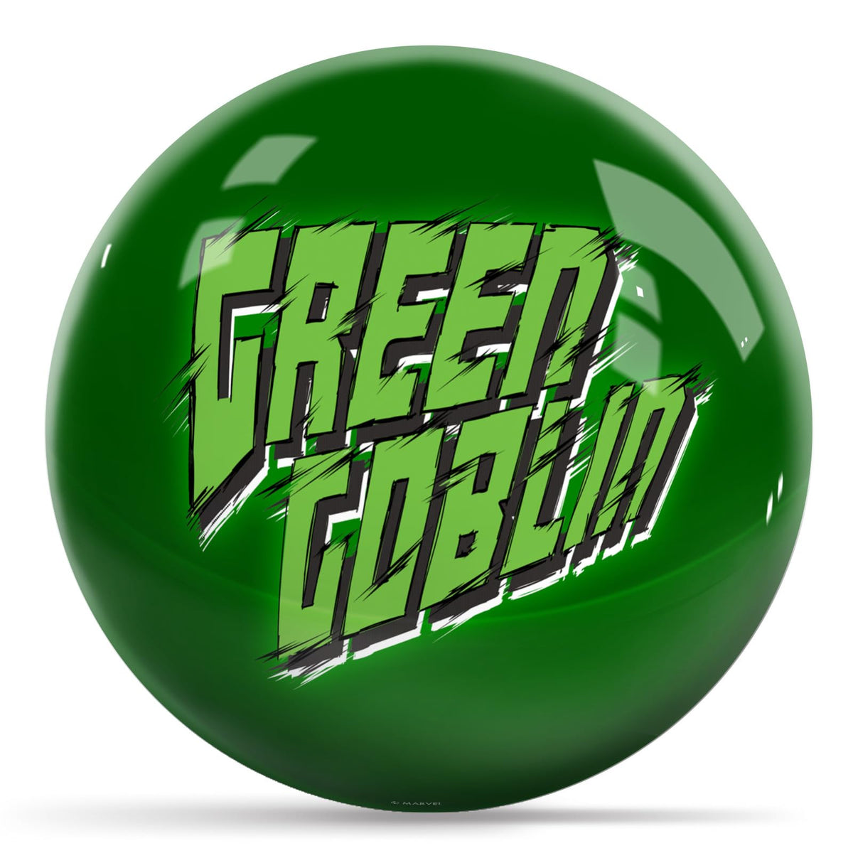 KR Strikeforce Spider Man Green Goblin Icon Undrilled Bowling Ball (10, Pounds) - view 2