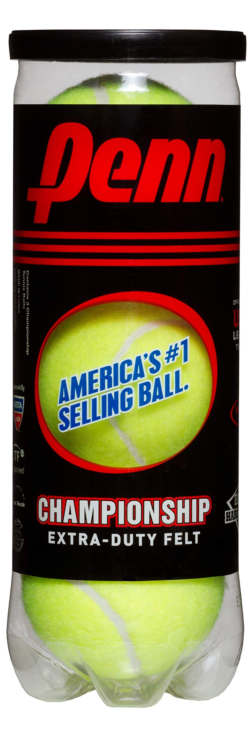 Penn Championship Extra Duty Tennis Balls - 2 Can Pack - detail