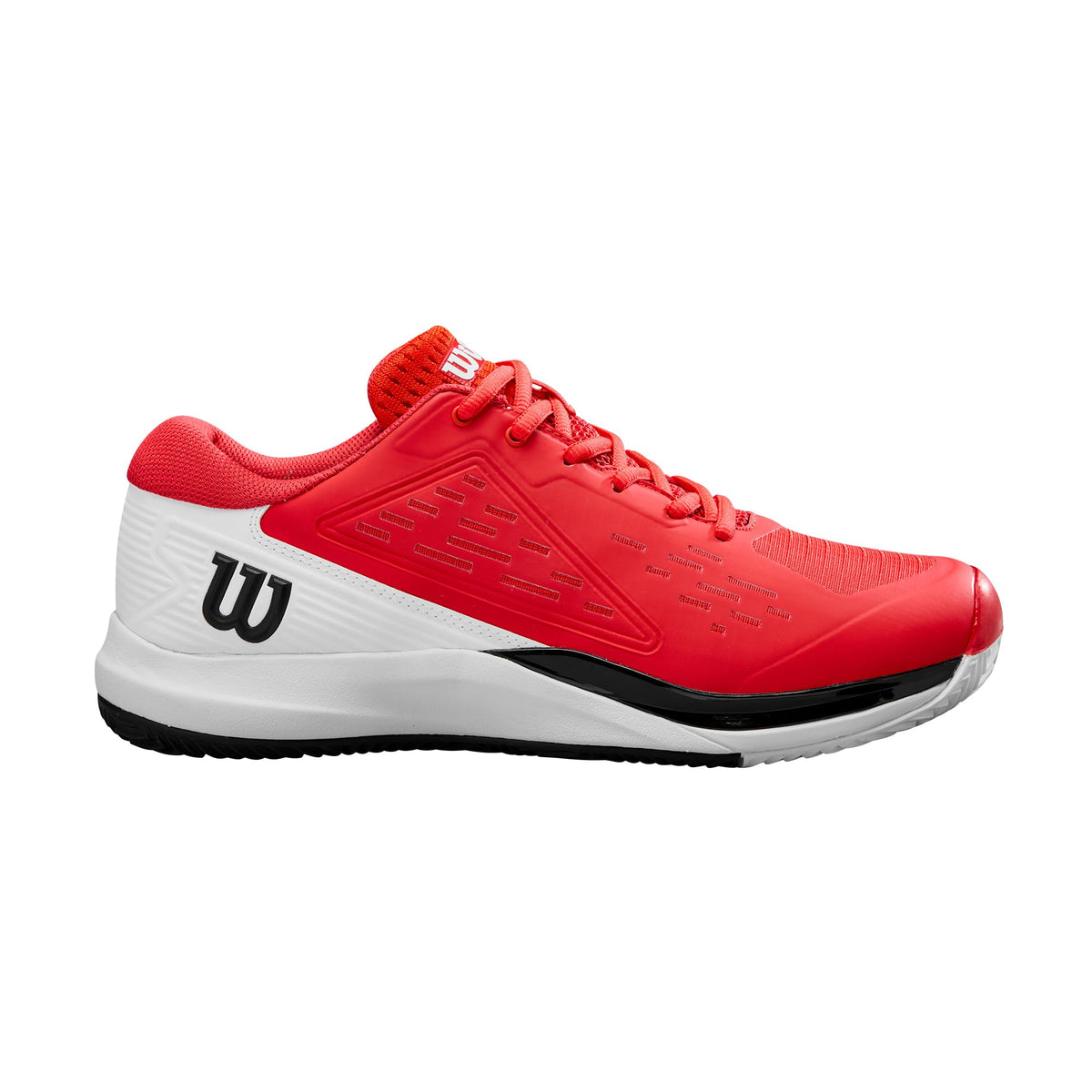 Wilson Rush Pro Ace Clay Mens Tennis Shoes, Infrared/White/Black - main view