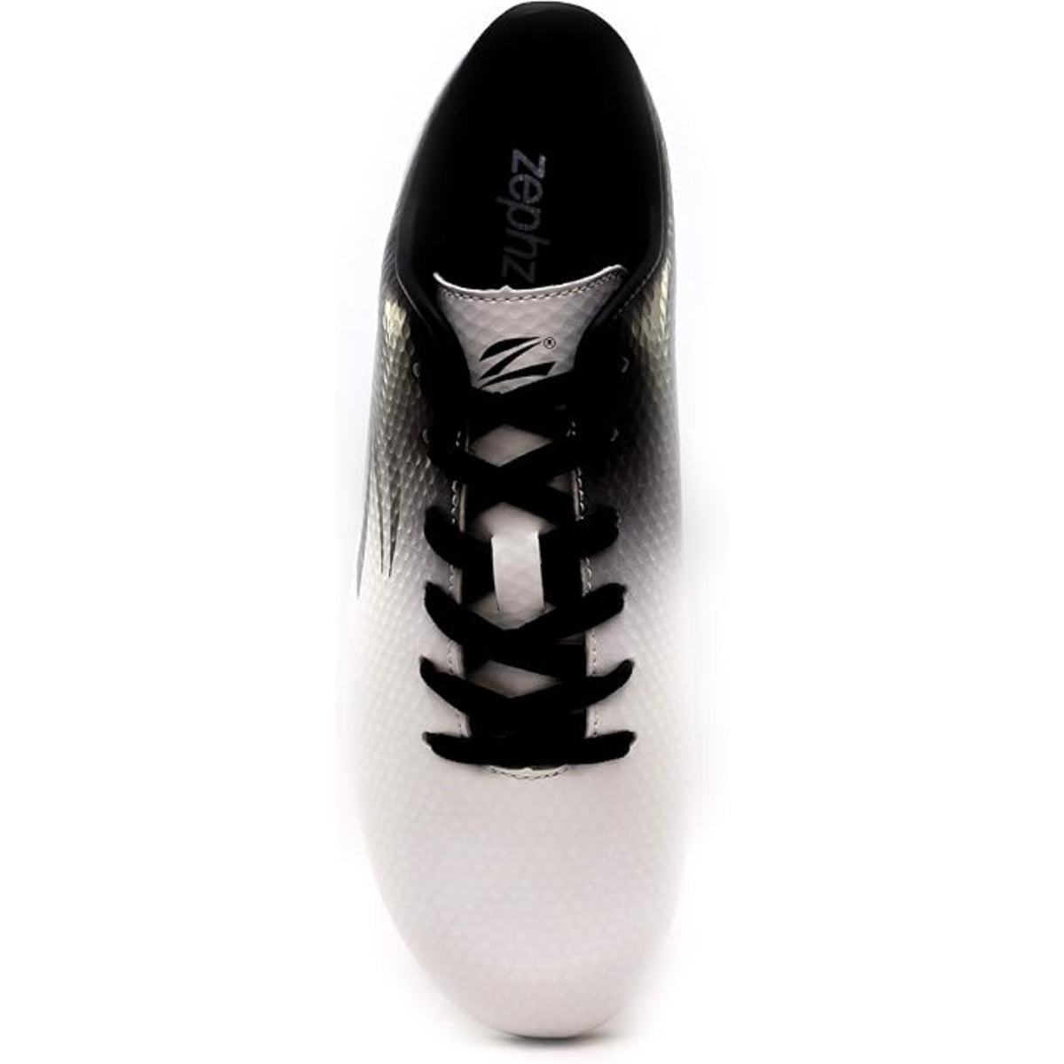 Zephz Wide Traxx White/Black Soccer Cleat