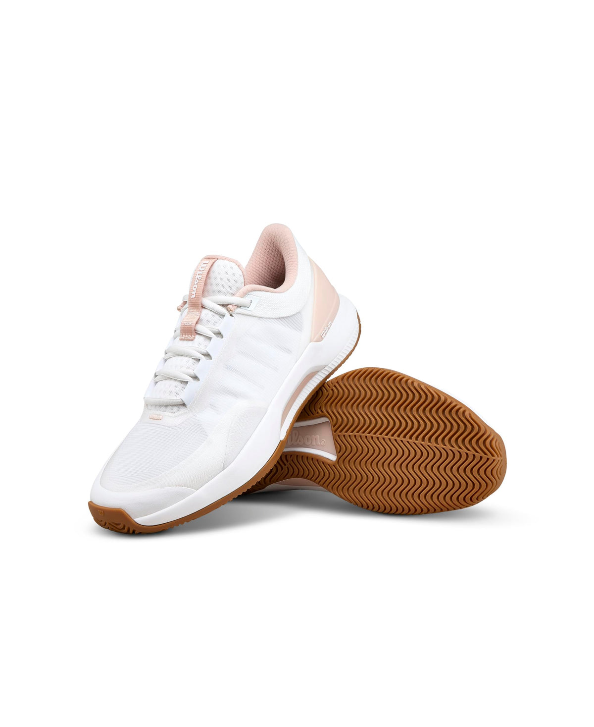 Wilson Intrigue Tour Womens Tennis Shoes, White/Cameo Rose/Gum - alternate view 6