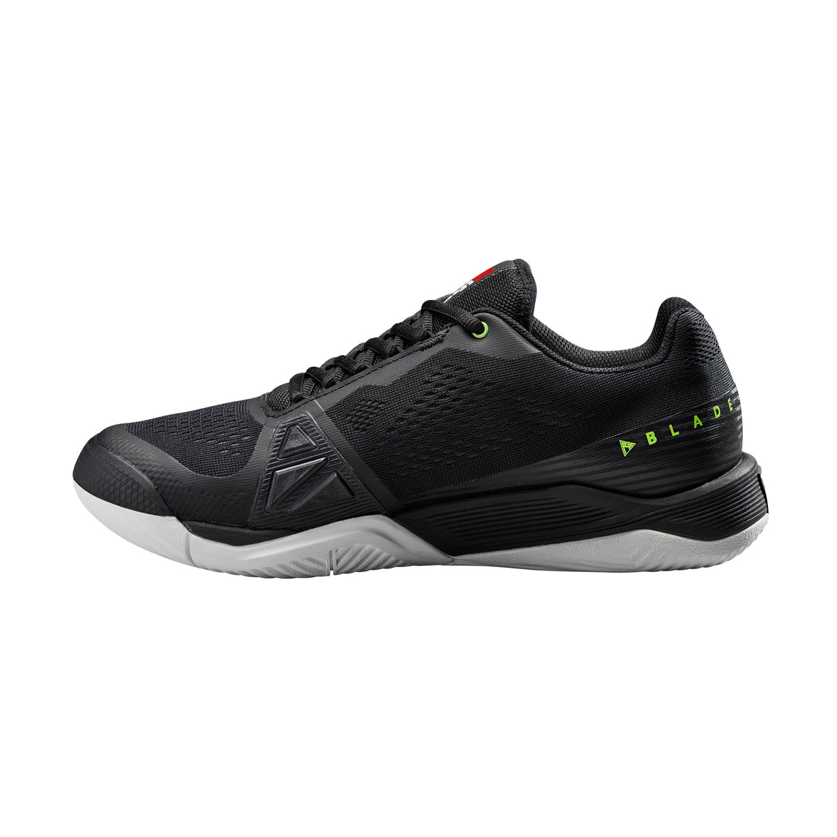 Wilson Rush Pro 4.0 Blade Mens Tennis Shoes, Black/Deep Teal - alternate view 3