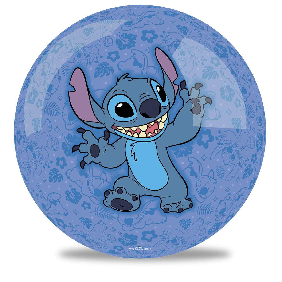 KR Strikeforce Disney Stitch Undrilled Bowling Ball (6, Pounds) - view 2