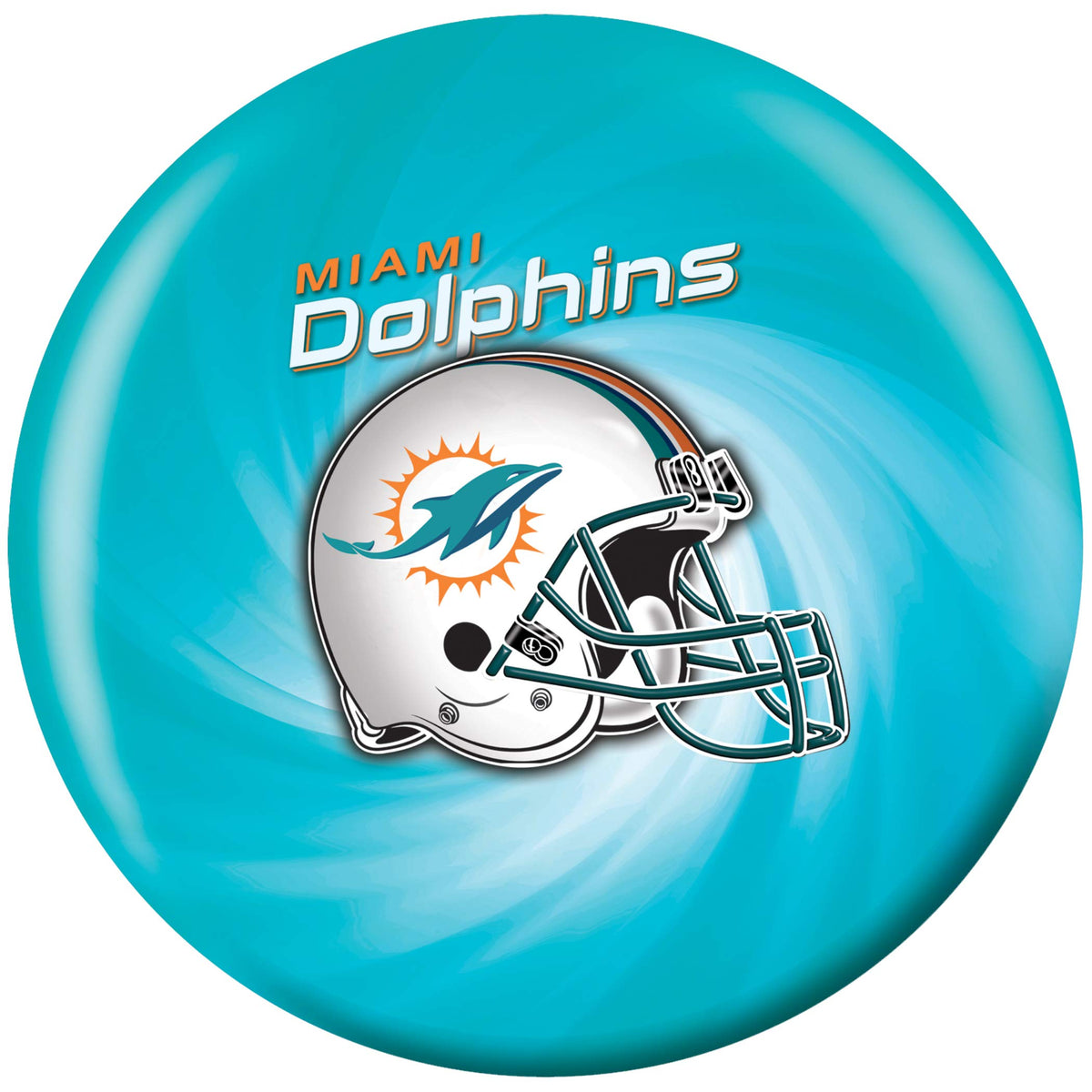KR Strikeforce NFL Helmet Swirl Miami Dolphins - view 2