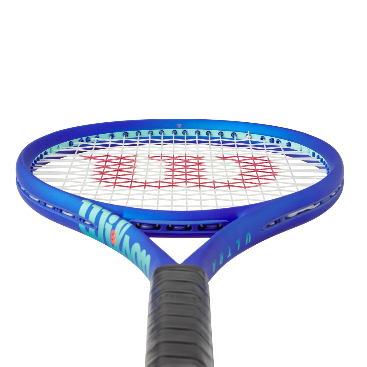 Wilson Ultra 100 V5 Tennis Racket, Unstrung in Electric Indigo - alternate view 3