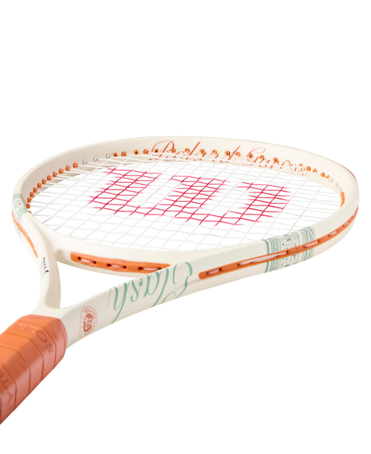 Wilson Clash 100 V3 Roland-Garros 2026 Tennis Racket, Unstrung in Stone - alternate view 4
