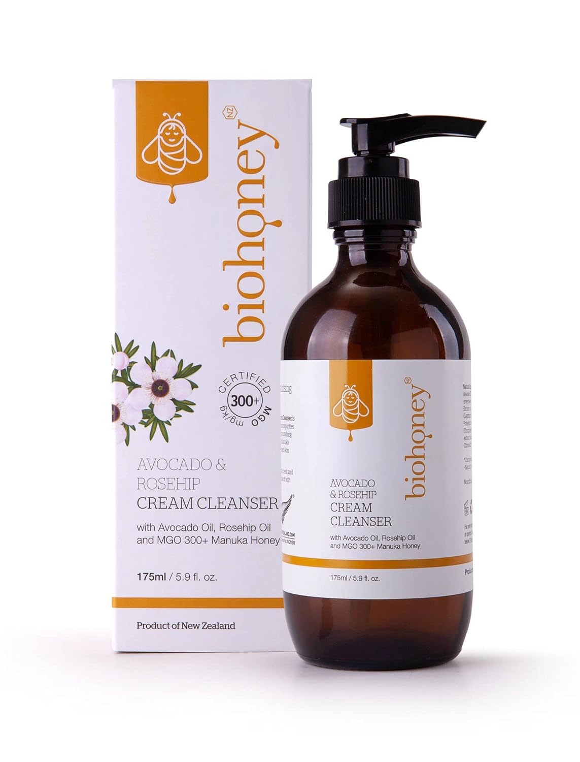 Bio Honey Avocado Rosehip Cleanser, 175 ml