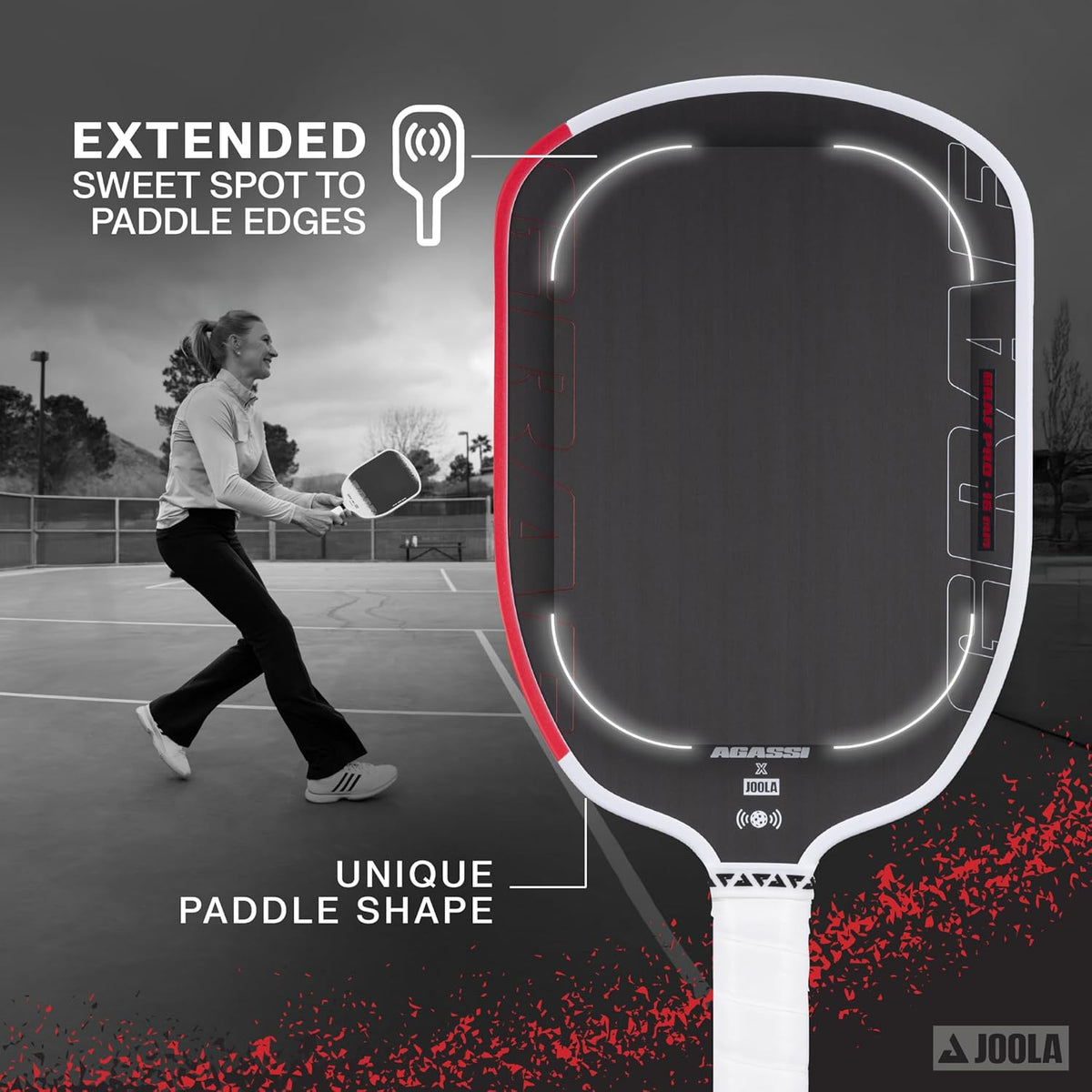 JOOLA Graf Pro 16mm Pickleball Paddle product image