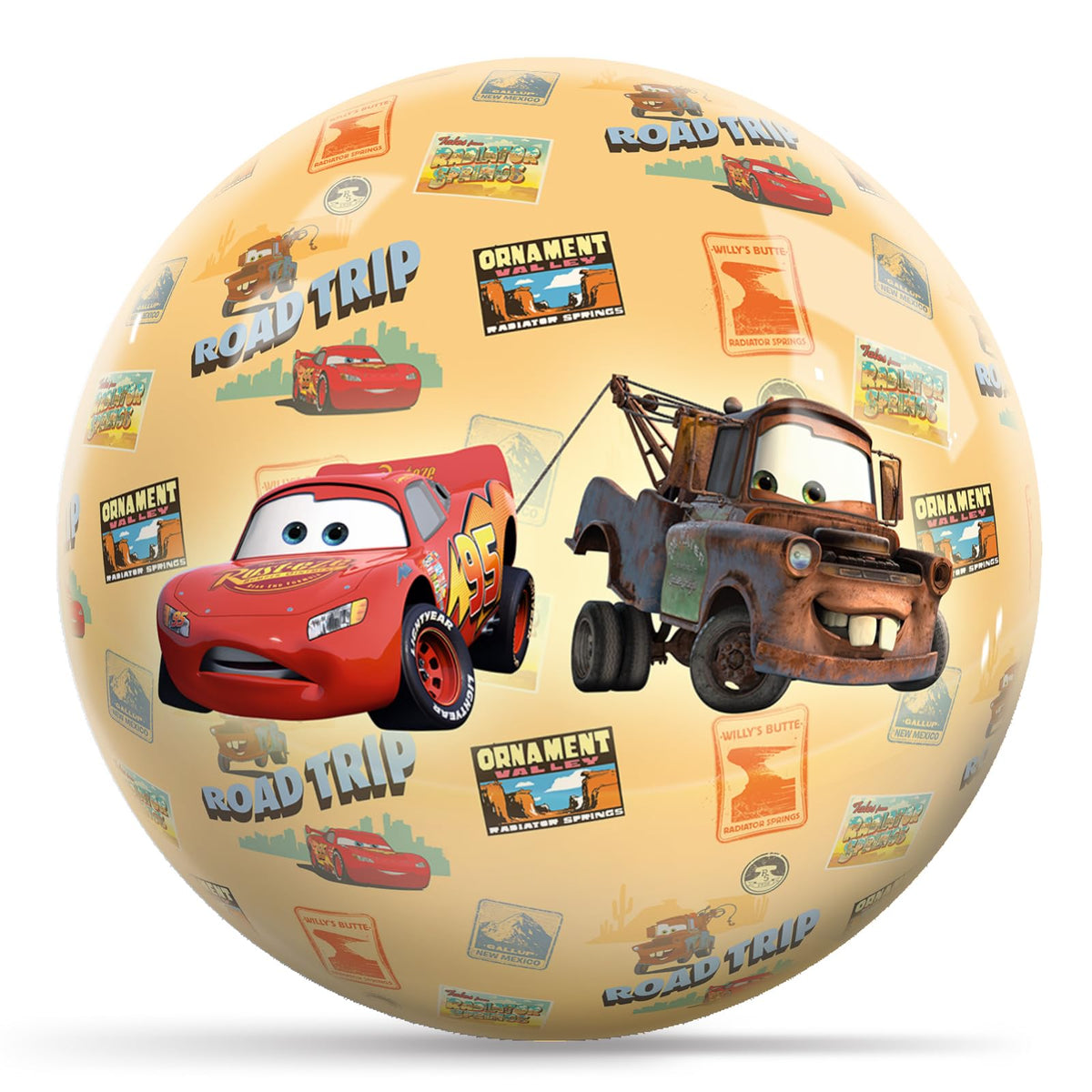 KR Strikeforce Disney Cars Characters Undrilled Bowling Ball (6, Pounds) - view 2